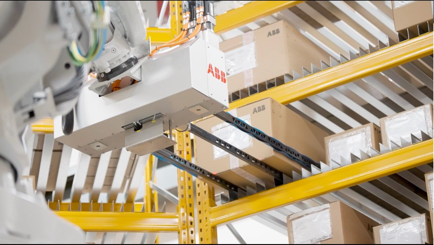 ABB automates warehouse operation in instrumentation factory in Italy