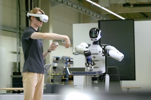 AEON VR Training Schaeffler Humanoid Gym Towards factory deployment: How AEON is trained to perform
