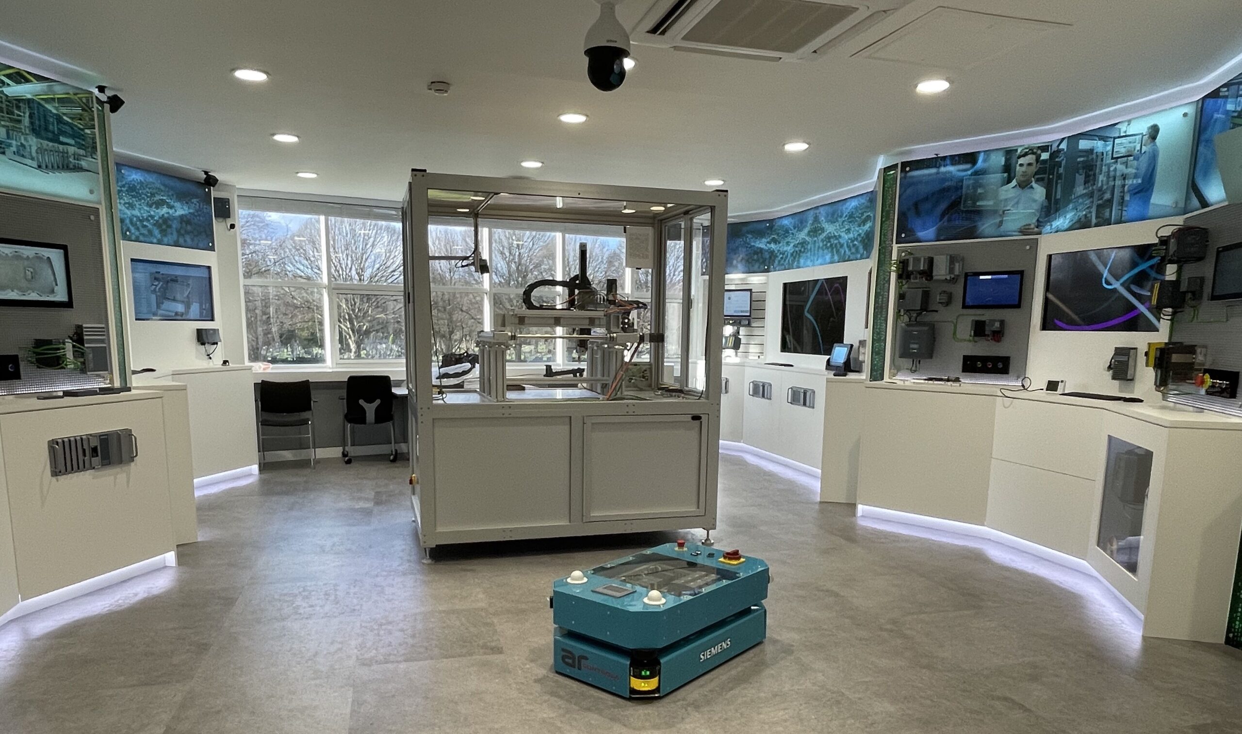Siemens partners with Parmley Graham and AR Controls to produce smart automated guided vehicles (AGVs)