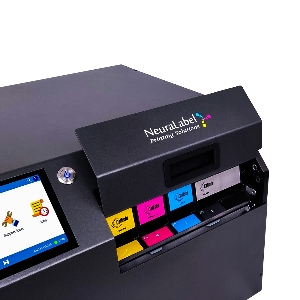 AM Labels adds neuralabel callistio colour label printer to its portfolio