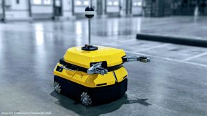 ATR2 Autonomous towing robots speeding up material handling