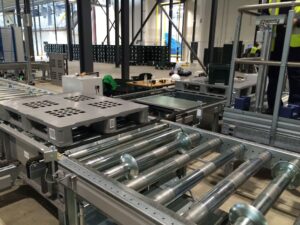 All 21000 of the APB 1210 5R Pool Pallets are still performing well Plastic pallets help retailers keep up with the boom in online sales