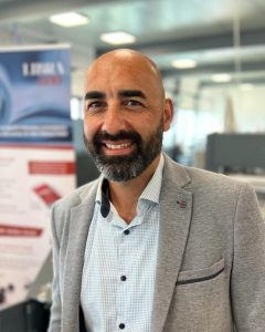 Andrea Del Bianco Salesman Sitma Sitma takes part at coming-soon PPMA show in the UK