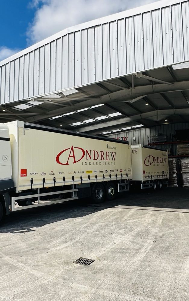 Andrew Ingredients streamlines transport and warehouse management with pocket box fleet