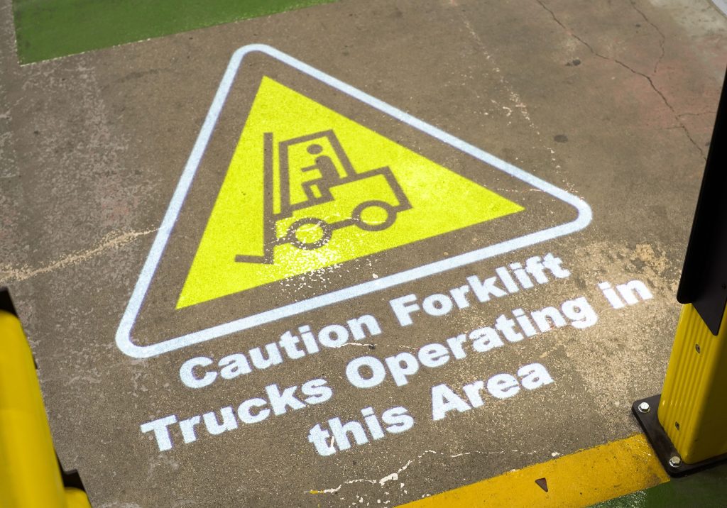 Signage Engine During Loading Automated projected signage makes workplace safer for leading ...
