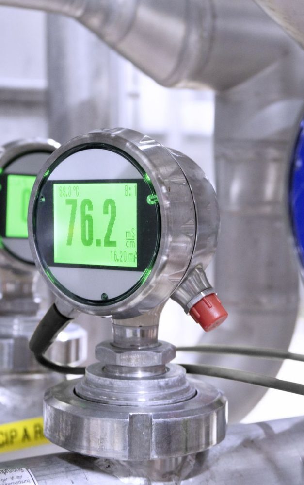Conductivity sensor is key to energy-saving dairy CIP system