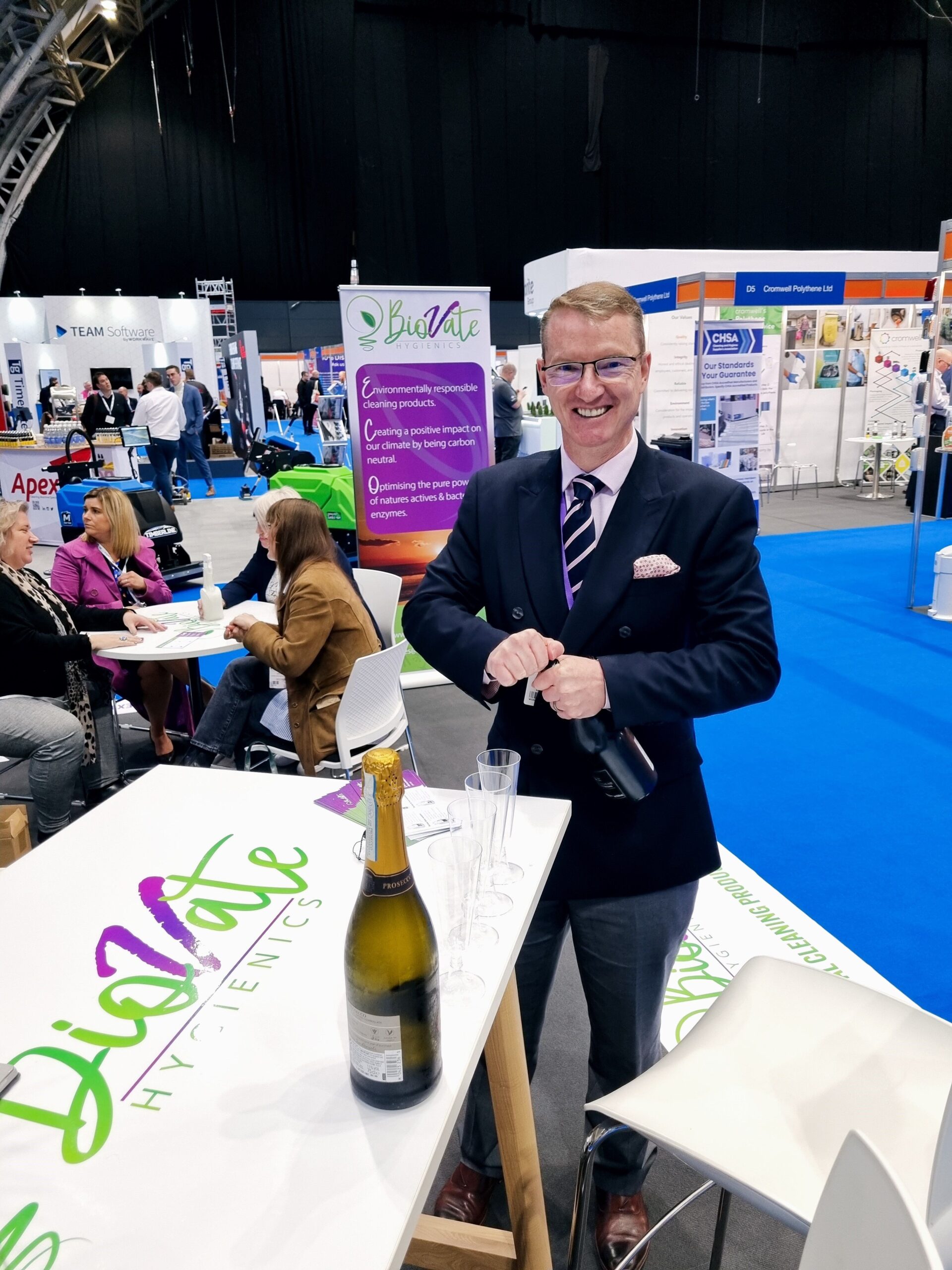 Biovate Hygienics launch scaled BioVate Hygienics launches with pledge to become country’s best sustainable and carbon neutral cleaning product brand