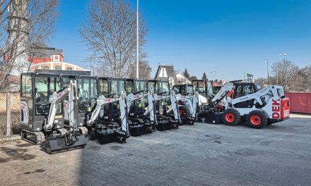 Record delivery of Bobcat excavators and loaders