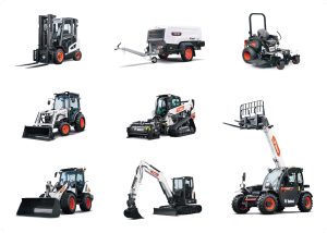 Bobcat product family red Bobcat Presents Expanded Range at Executive Hire Show