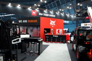 Bobcat LogiMAT2024 pic3 red Bobcat showcases brand-new material handling lineup for the first time at LogiMAT 2024