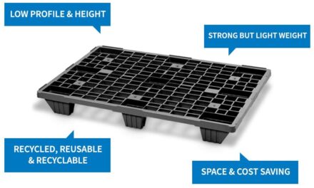 Claim your free nestable plastic pallet sample from Goplasticpallets.com