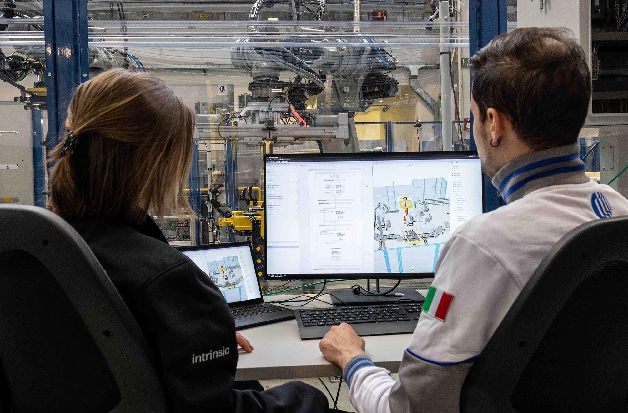 Comau and Intrinsic Explore New Advances in Next Generation Robotics