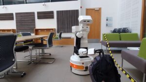 Cyberselves technology operating Tiago robot 1 UK tech that ‘teleports’ humans into robots soars into finals of global robotics competition