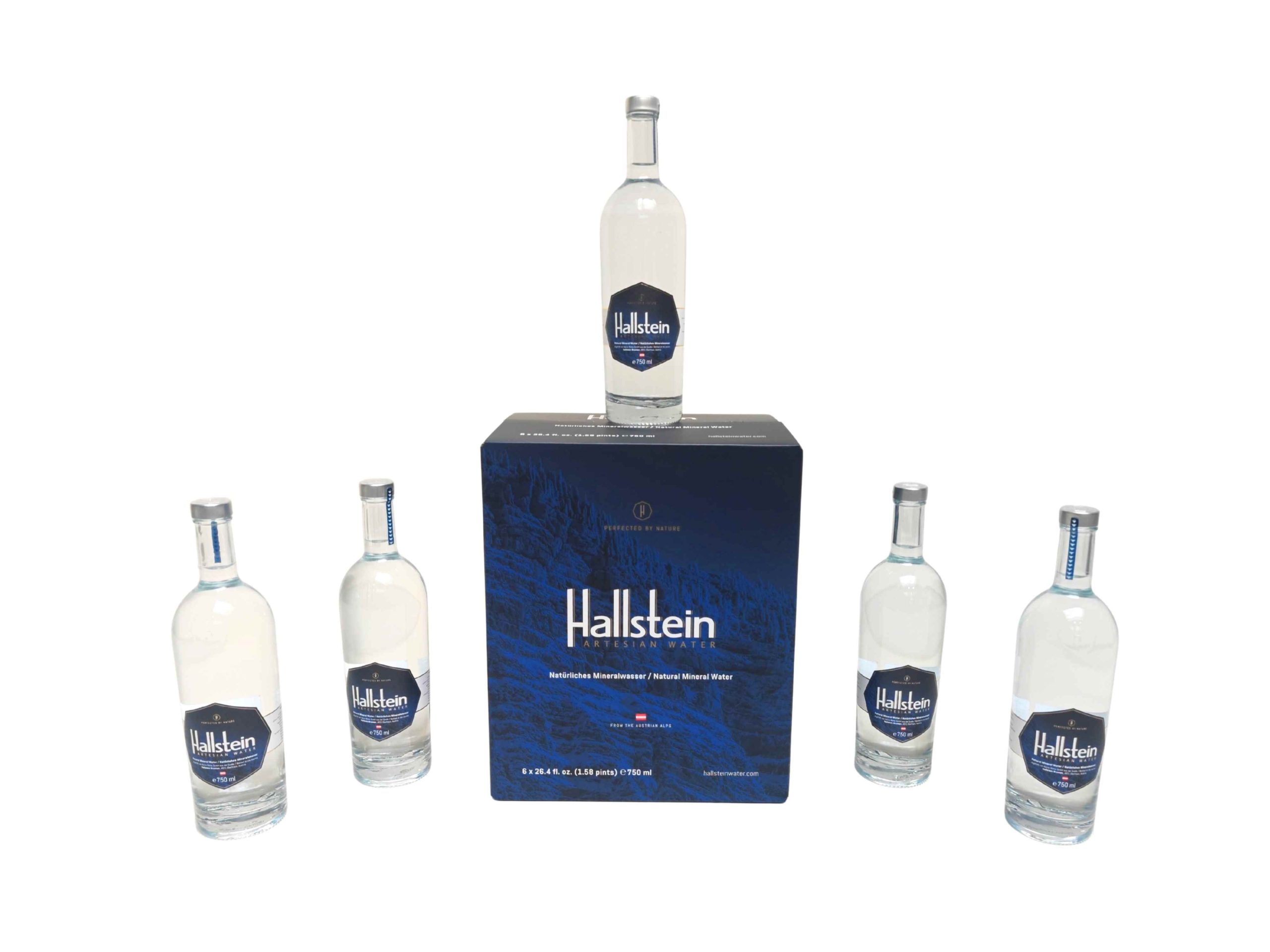 DS Smith and alpine water innovate protective fibre-based packaging solutions for Hallstein artisan mineral water