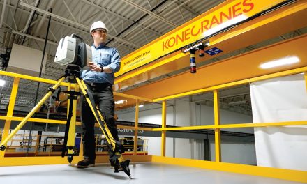 Konecranes’ RailQ 3D – keeping cranes running straight and true