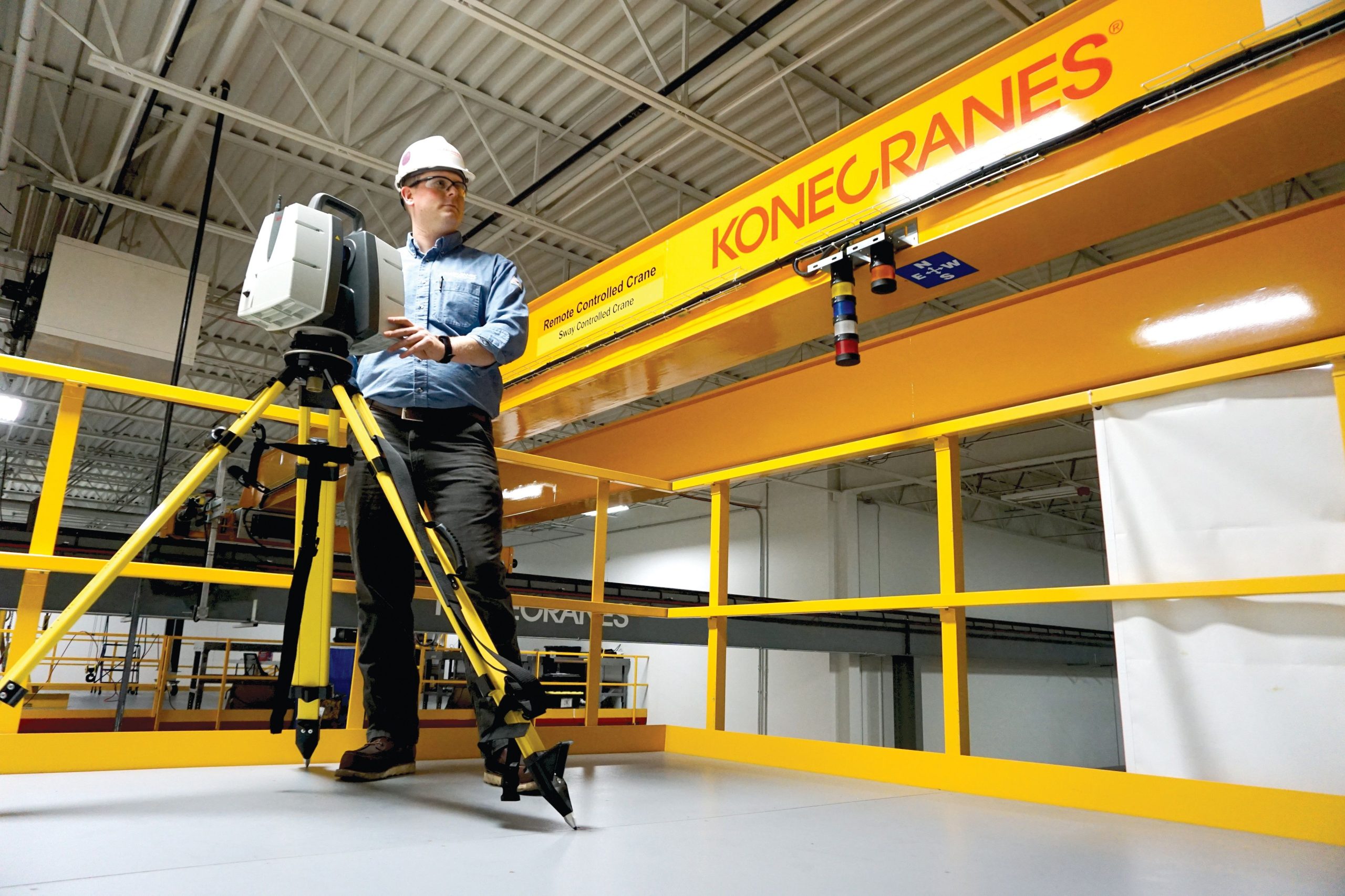 Konecranes’ RailQ 3D – keeping cranes running straight and true