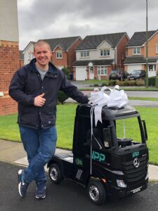 David Lawson director at Robert M Lawson Haulage director announced as winner of IPP's supply chain sustainability competition