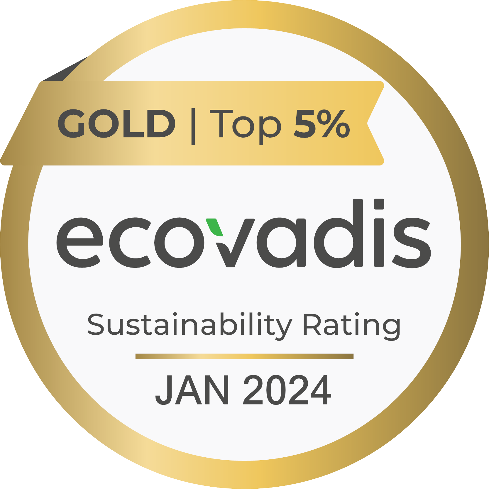 Tosca Celebrates Gold Award from EcoVadis for Outstanding Sustainability Initiatives in the EU