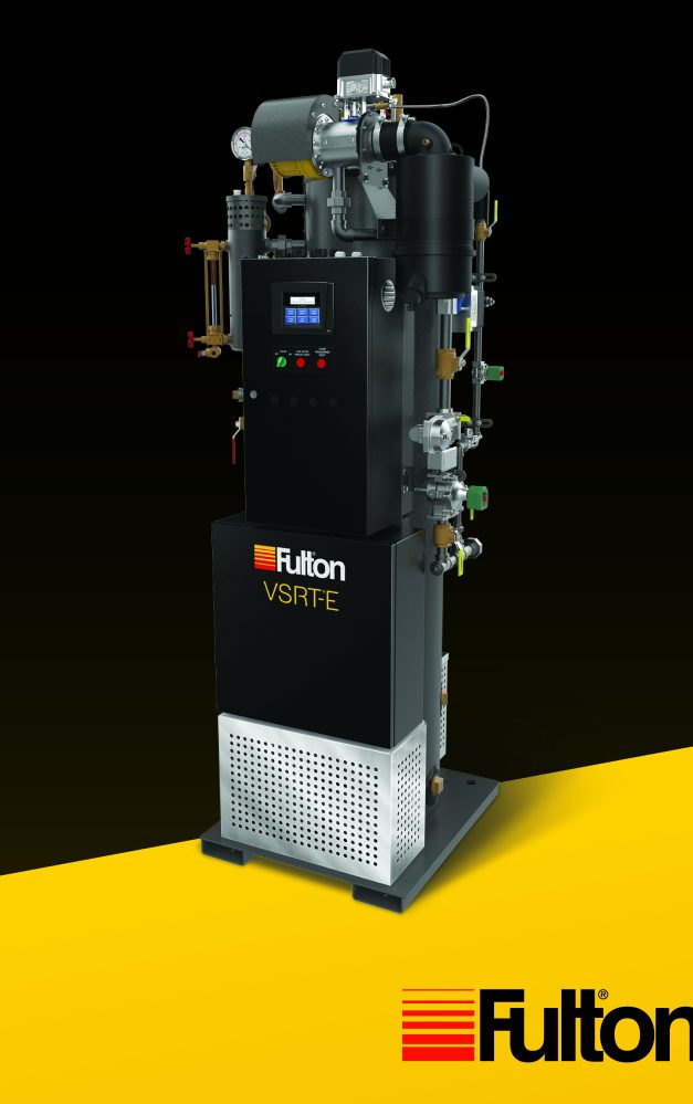 Fulton’s vsrt-e hybrid boiler. Pioneering ultra-efficient, low emission steam generation with intelligent gas-electric flexibility