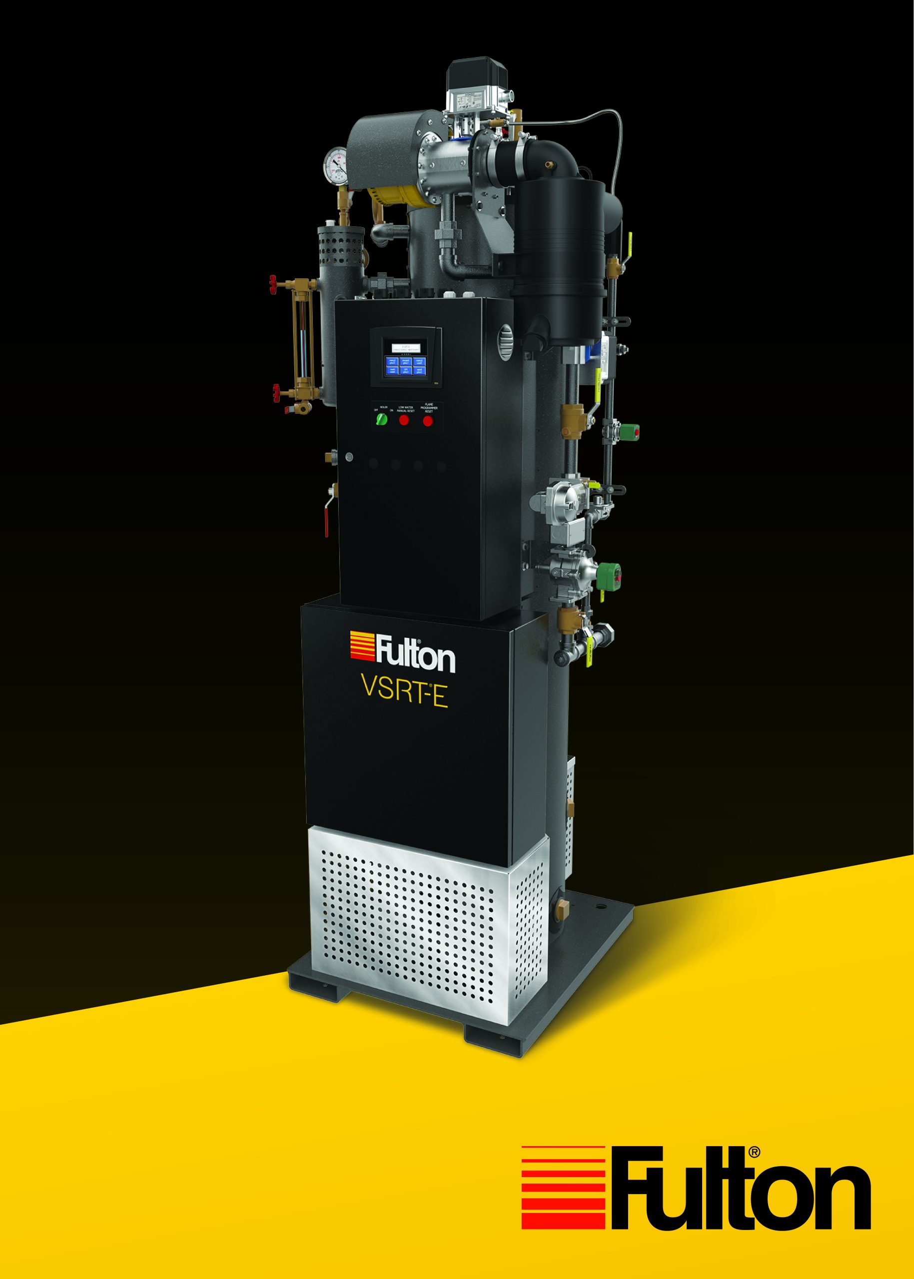Fulton’s vsrt-e hybrid boiler. Pioneering ultra-efficient, low emission steam generation with intelligent gas-electric flexibility