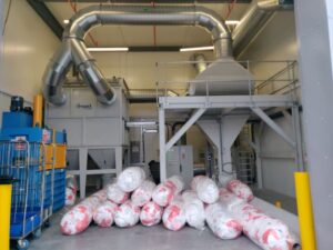 Film Vacuum System Commercial Laundry Sector 002 Impact sucks your waste away