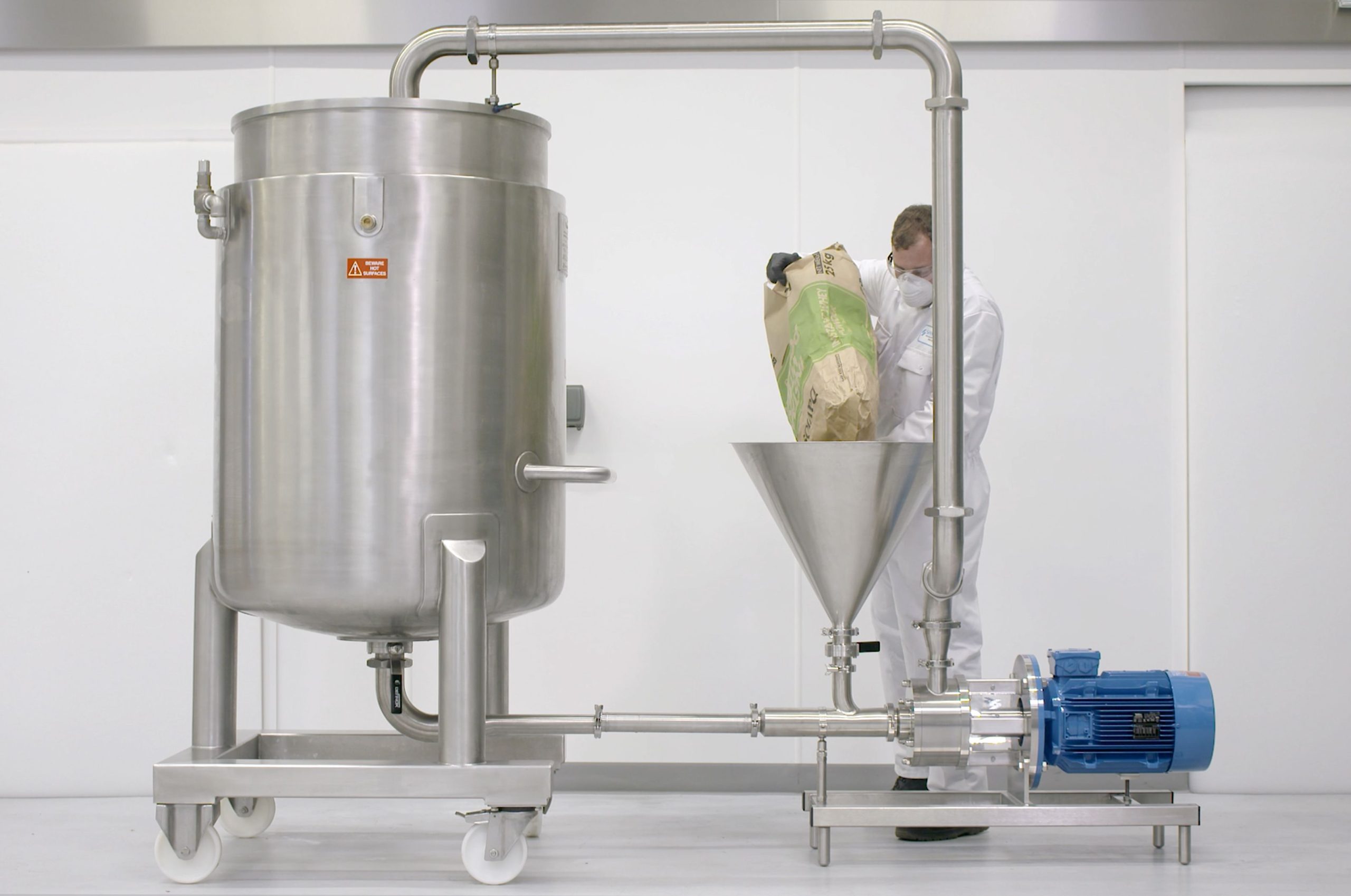 Silverson: The key to smooth powder incorporation