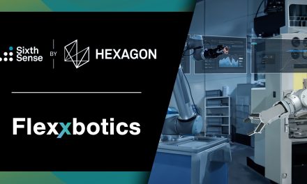 Flexxbotics chosen for Hexagon’s elite Sixth Sense Program to transform manufacturing