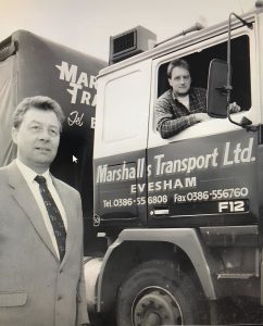 George and Brian Simpson in 1985 80 YEARS AND GROWING: Evesham’s Marshall’s Transport continues to thrive as it enters its ninth decade in business