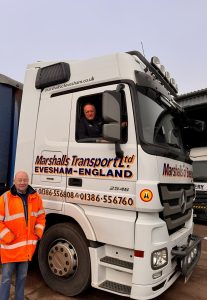 George and Brian Simpson in 2025 1 80 YEARS AND GROWING: Evesham’s Marshall’s Transport continues to thrive as it enters its ninth decade in business