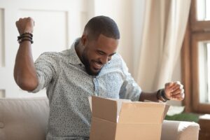 Happy customer 002 Every parcel should be your brand ambassador