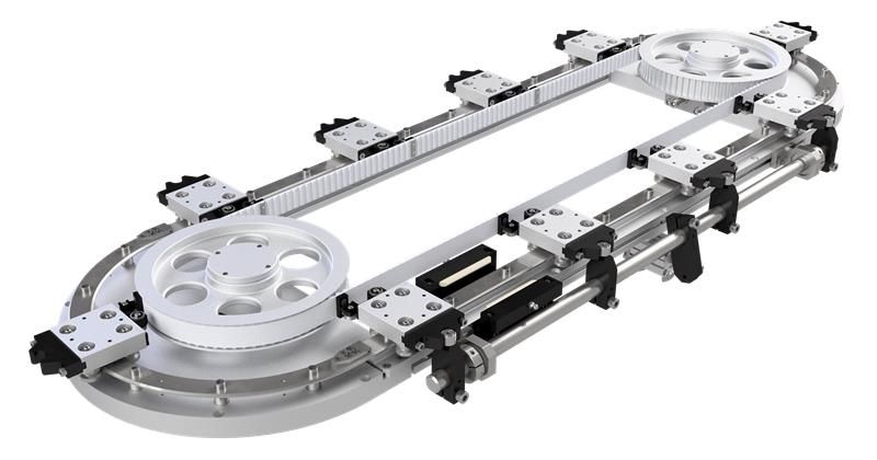 Rollon showcases field proven curved motion innovation, the AXNR space-saving handling system, at Advanced Factories Expo