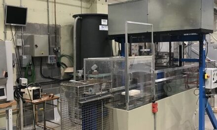 High Pressure Water Descaling pilot facility in steel manufacturing makes use of Micro-Epsilon thermal imaging cameras