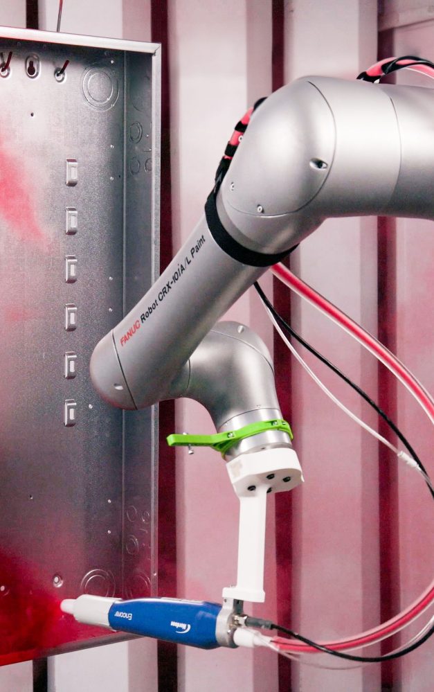 FANUC unveils first ever explosion-proof collaborative paint robot