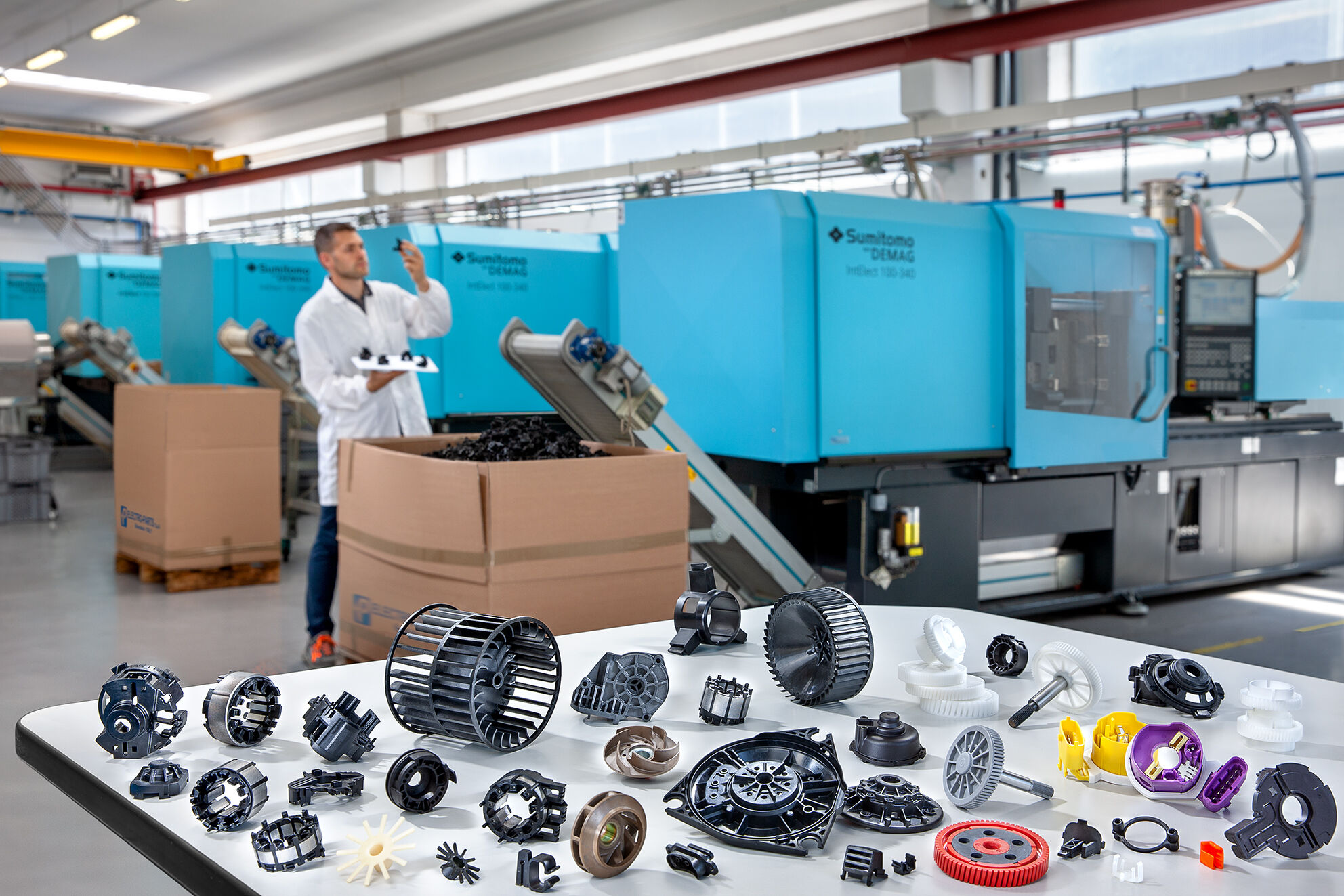 Success through synergy: Sumitomo (SHI) Demag support package helps Italian DC motor manufacturer move into injection moulding