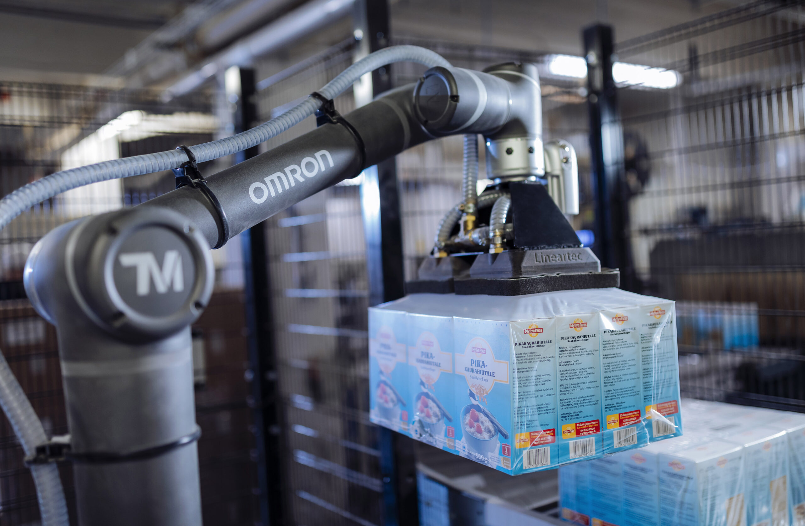 Image 3 scaled Myllyn Paras automates palletising processes with a collaborative robot