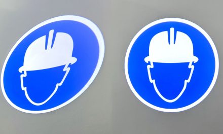 Keystone-corrected signage helps improve warehouse safety, say Projected Image