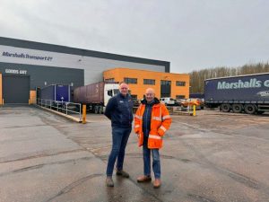 L R Brian and George Simpson in 2025 80 YEARS AND GROWING: Evesham’s Marshall’s Transport continues to thrive as it enters its ninth decade in business