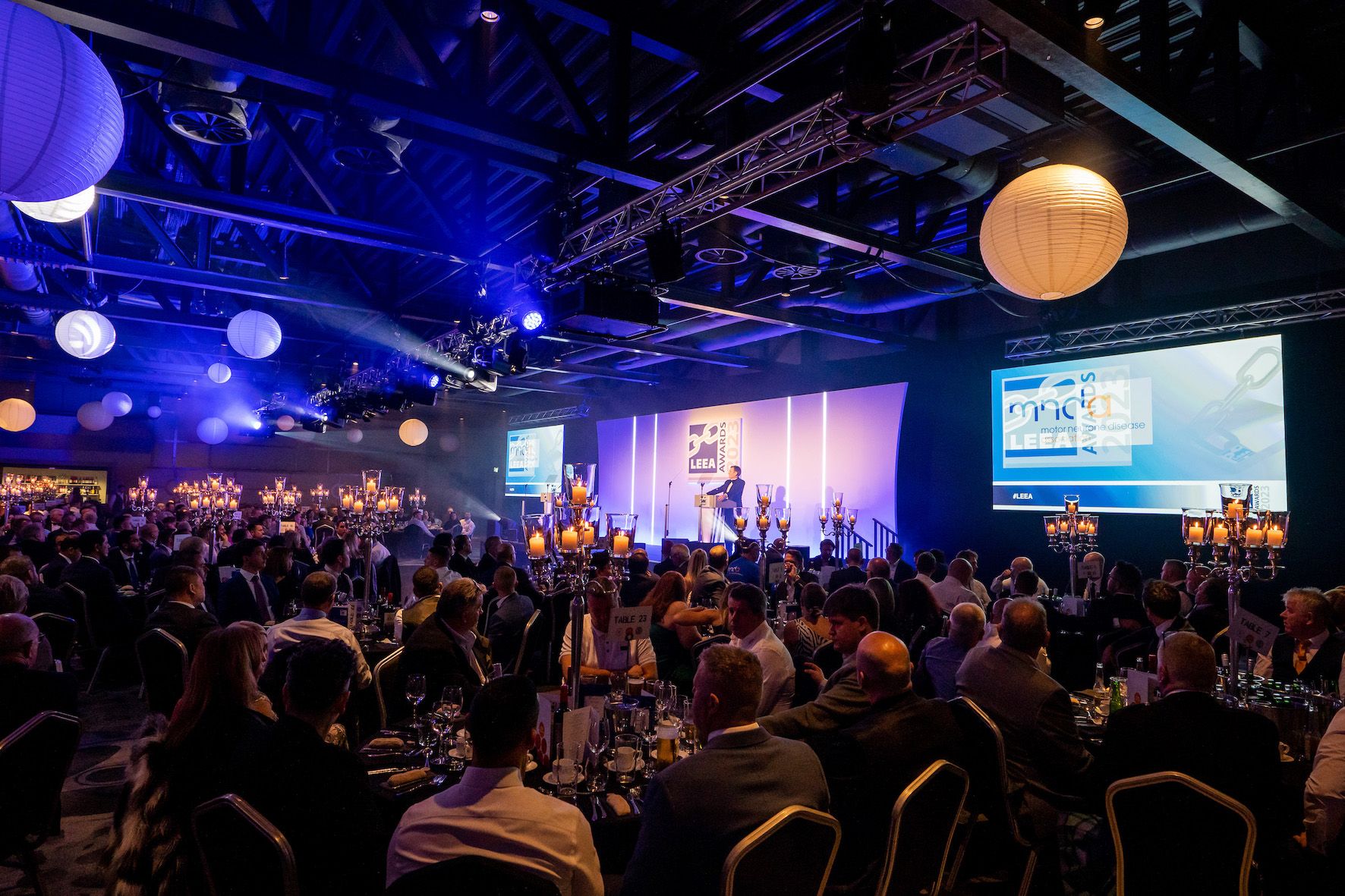 Winners lift their trophies at the biggest ever LEEA Awards