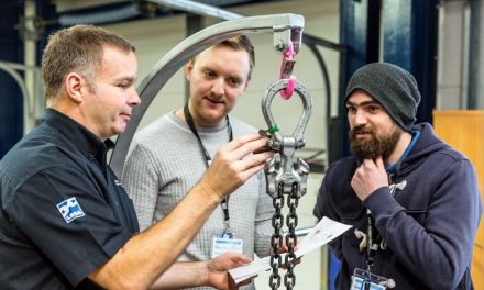 First lifting apprentice due to complete assessment