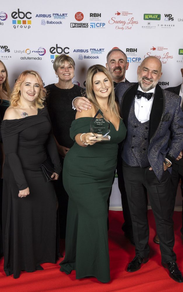 Pallet-Track goes the extra mile to raise more than £88,000 for midlands air ambulance