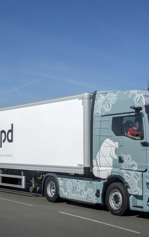DPD begins e-HGV road testing with MAN and confirms 47.5% reduction in overall emissions since 2020