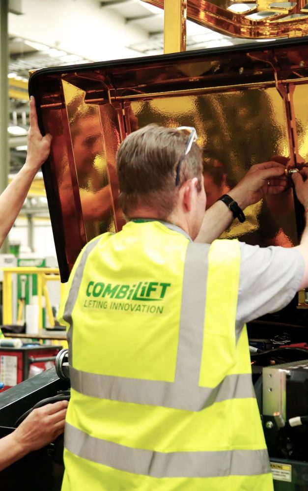 Combilift’s 100,000th Forklift on a European Tour: Enter to Win & Support a Life-Changing Cause!