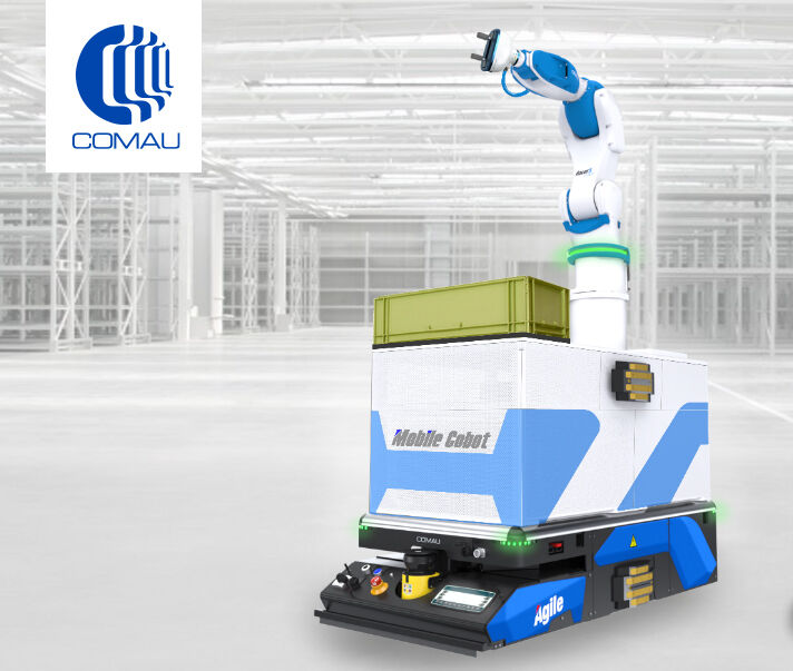 COMAU IS DEVELOPING A NEW MOBILE ROBOTICS SOLUTION FEATURING COLLABORATIVE ROBOTS IN THE CONTEXT OF 3 EU PROJECTS