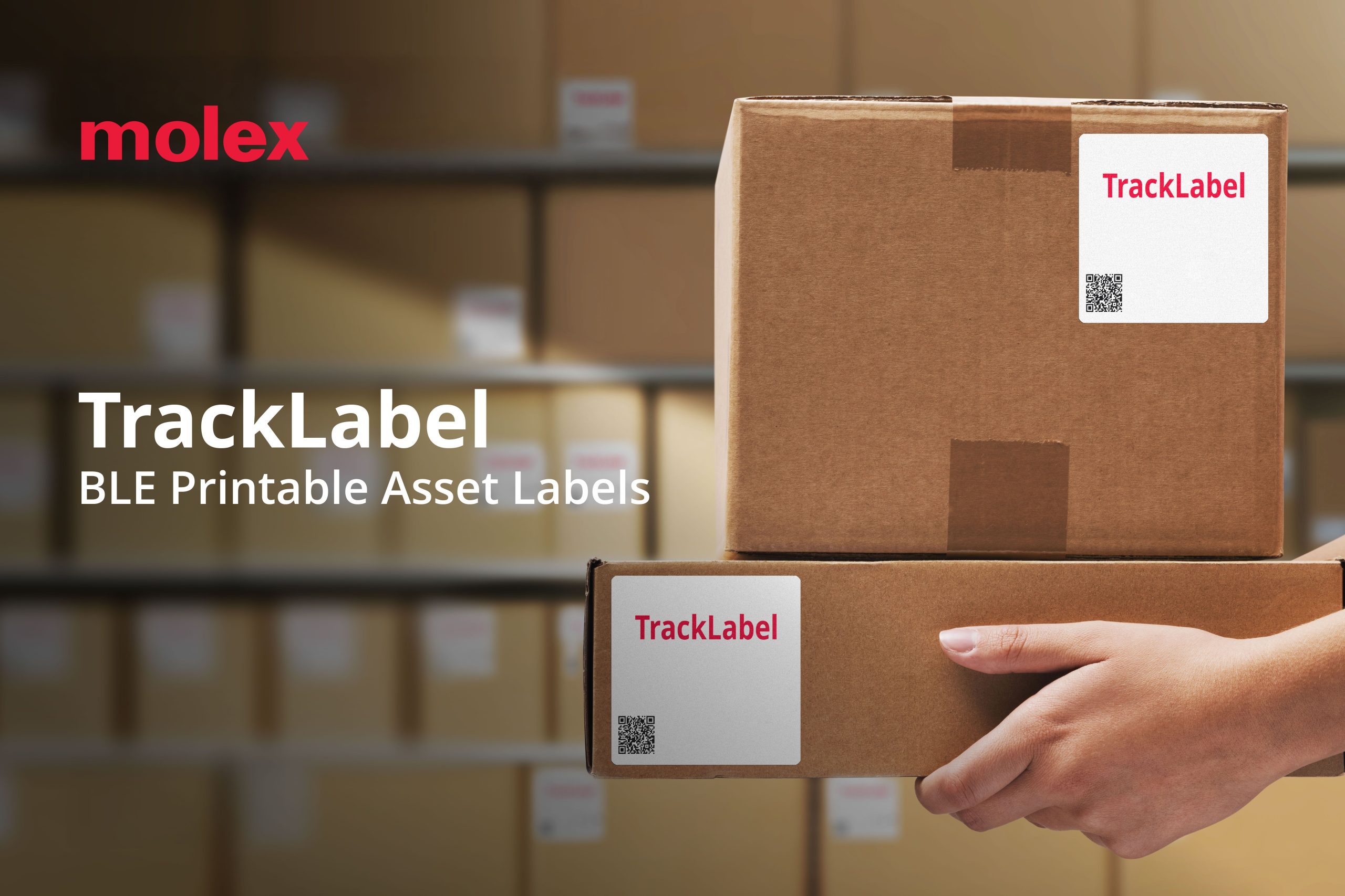 Molex introduces TrackLabel BLE Printable Asset Labels to enhance global supply chains, logistics and inventory monitoring