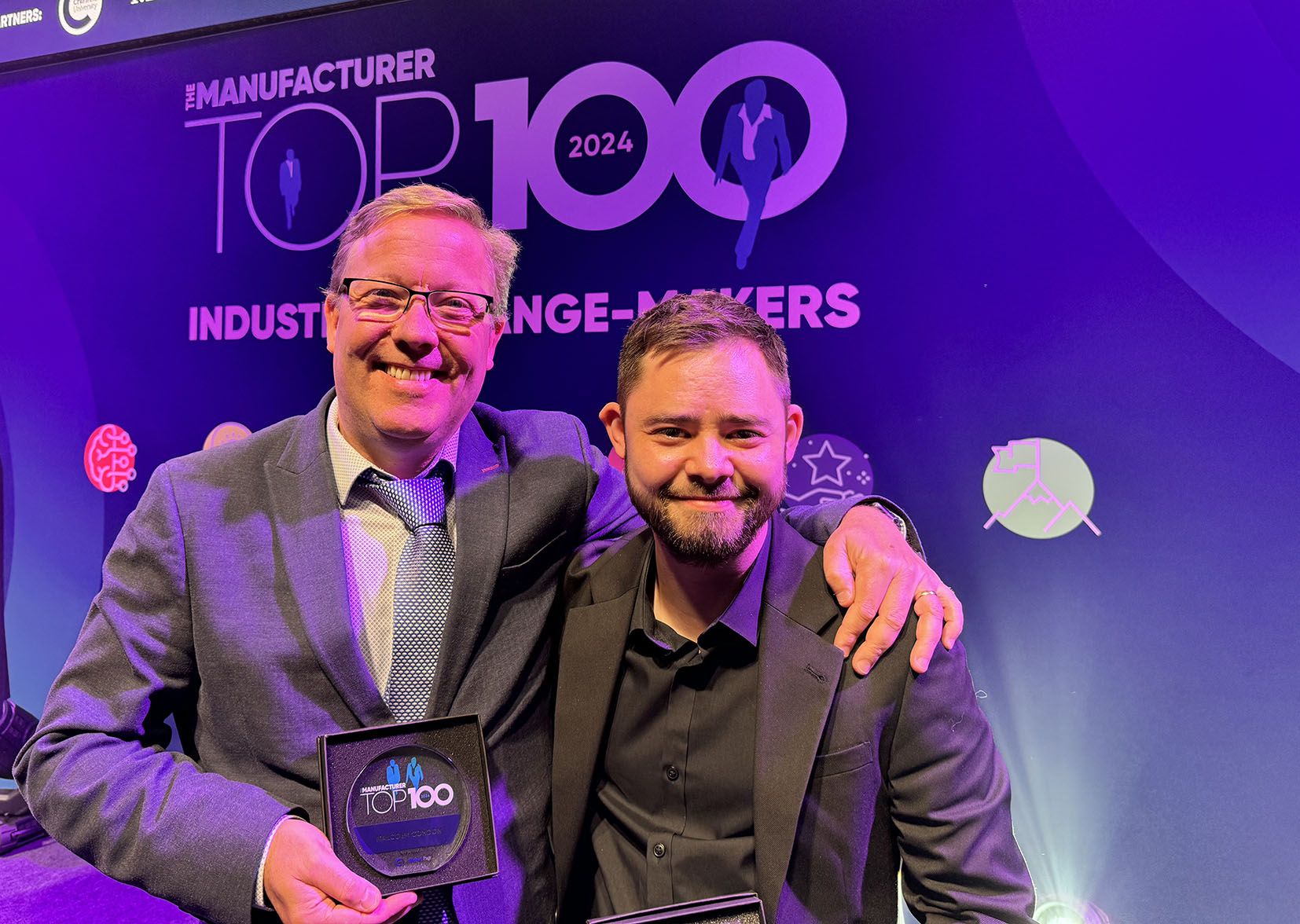 PP Control & Automation duo named in the UK’s Top 100 manufacturing professionals list
