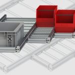New multi-track roller conveyors from Montech