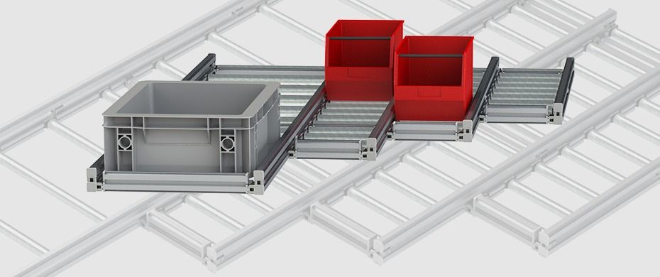 New multi-track roller conveyors from Montech