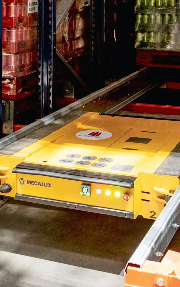 Mecalux powers Coca-Cola HBC’s beverage storage with Pallet Shuttle technology