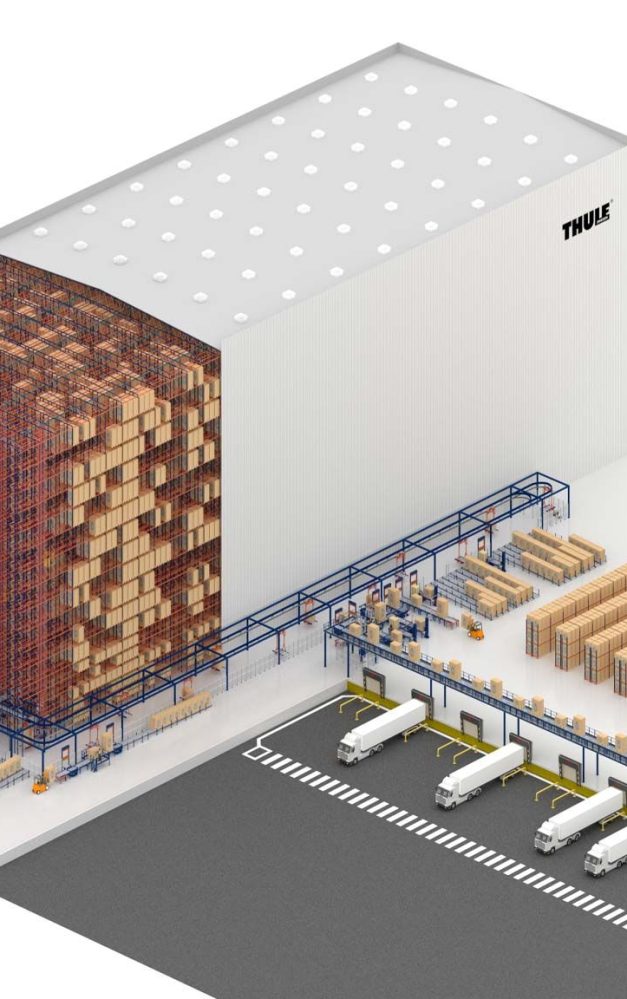 Thule centralises its European distribution with a new automated warehouse in Poland