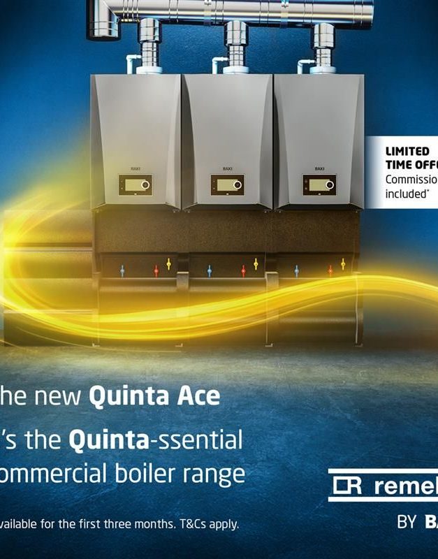 Baxi unveils new Remeha by Baxi Quinta Ace commercial boiler series